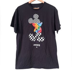 Disney Neff Graphic Black Mickey Mouse Shirt Sz XL